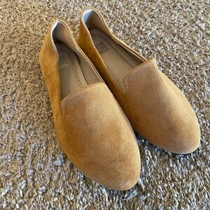 Woman’s Suede Loafers - Mustard